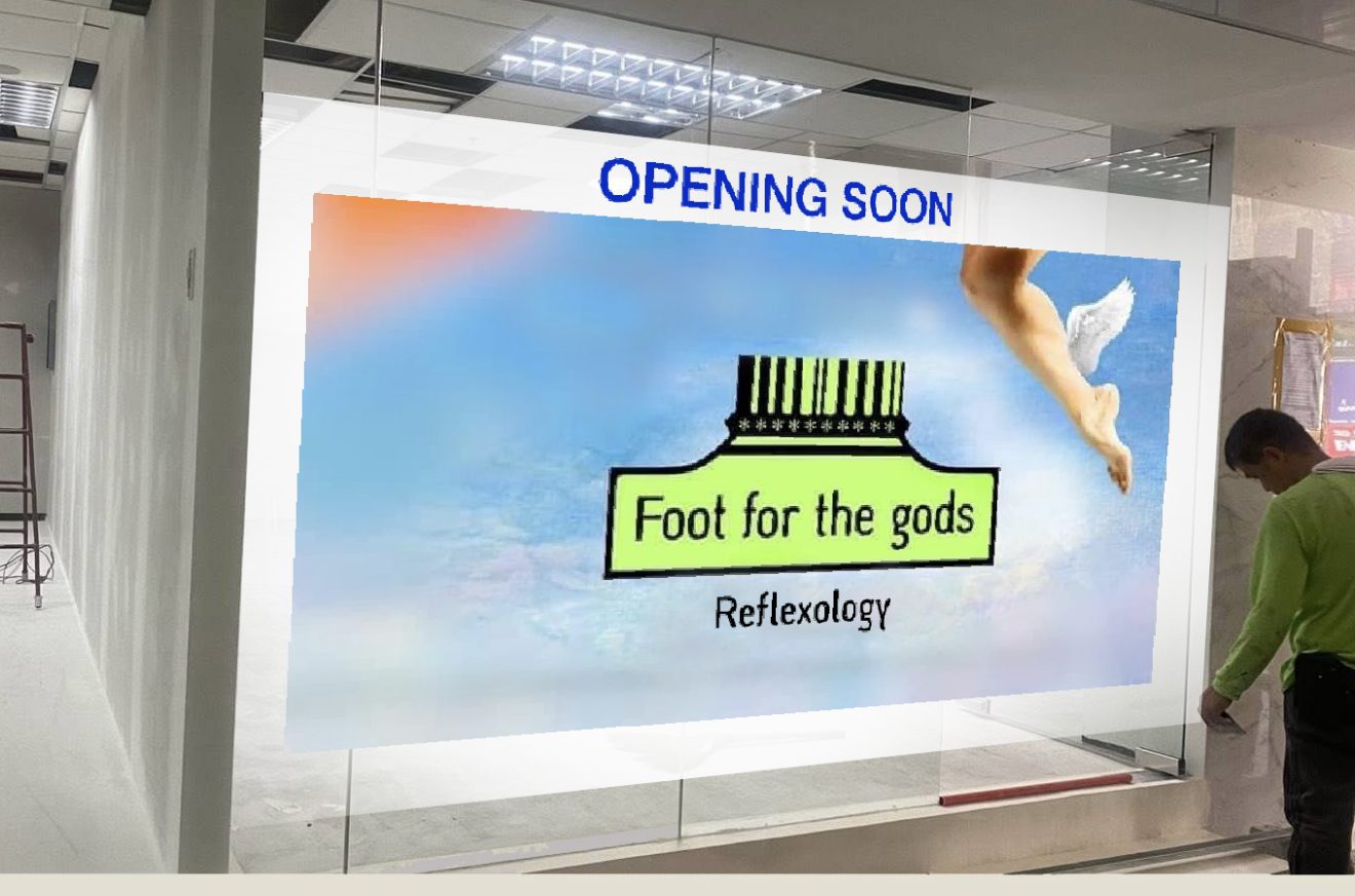 Foot for the gods at SM City Manila